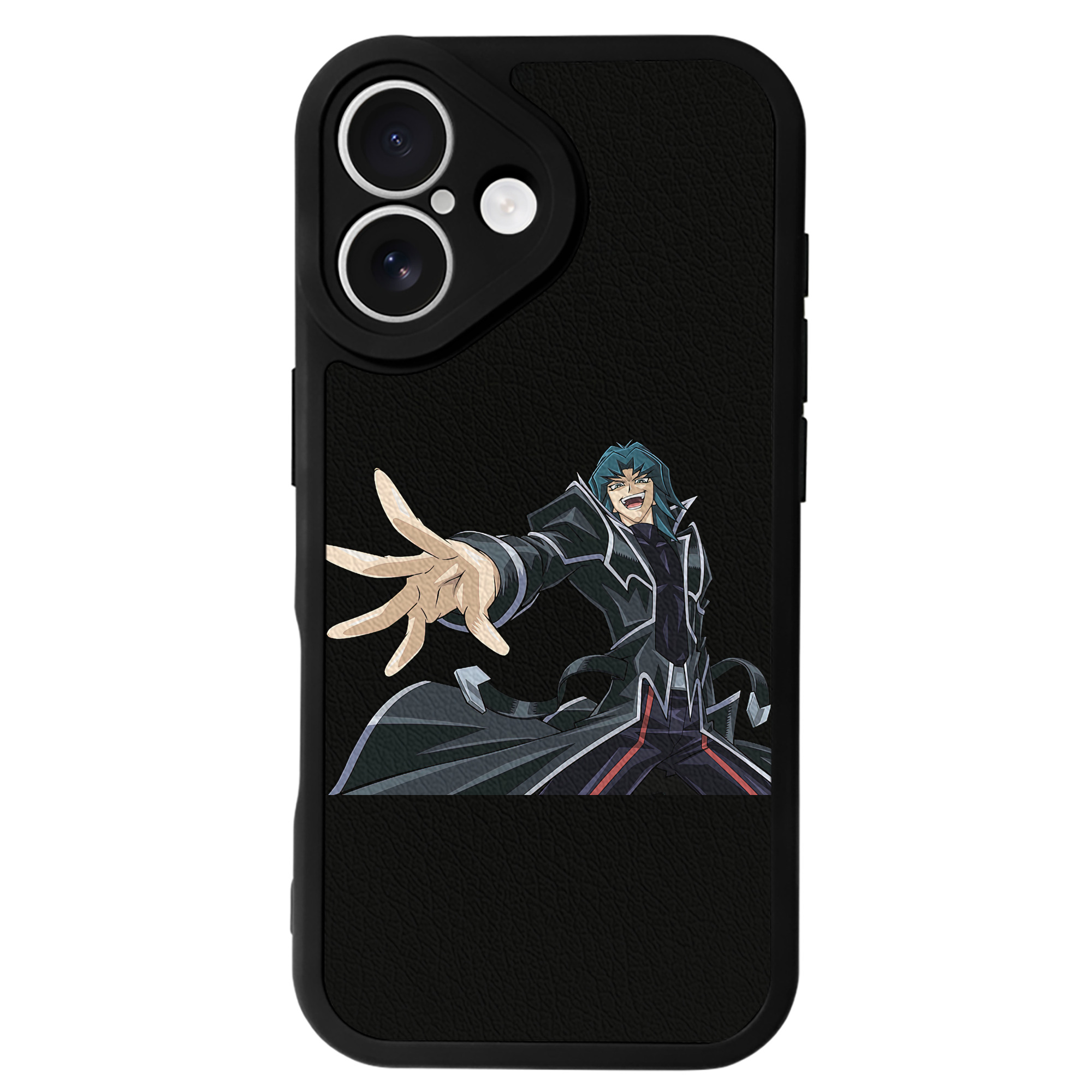 遊☆戯☆王 Yu-Gi-Oh! 【iPhone 16シリーズ対応】シリコンスマホケース（レザー調） 材質：シリコン